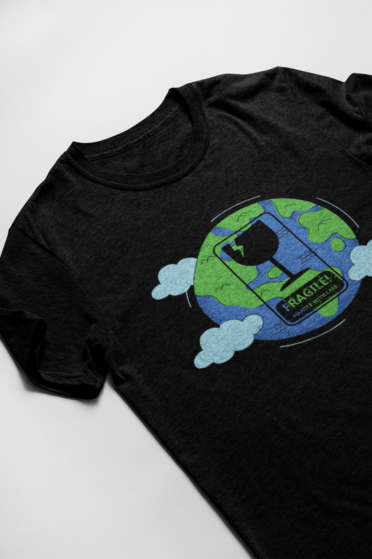 Earth, Handle With Care Short Sleeve T-shirt
