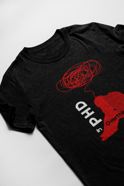 PHD in Overthinking Short Sleeve T-shirt