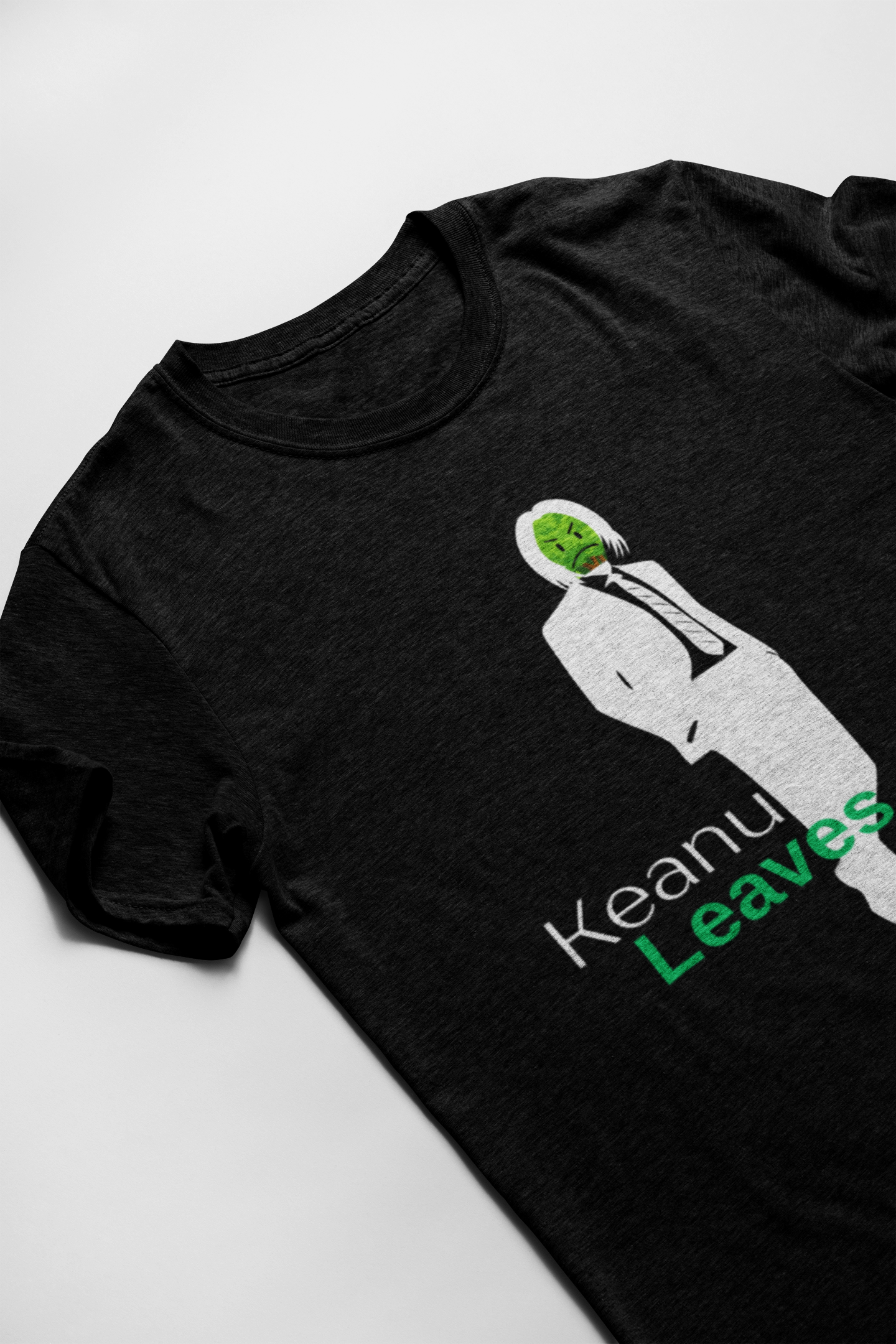 Keanu Leaves Short Sleeve T-shirt