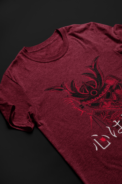 心は武士 Warrior by Heart Short Sleeve T-shirt