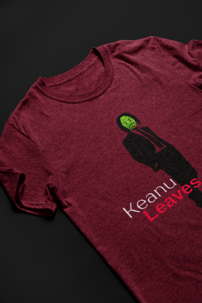Keanu Leaves Short Sleeve T-shirt