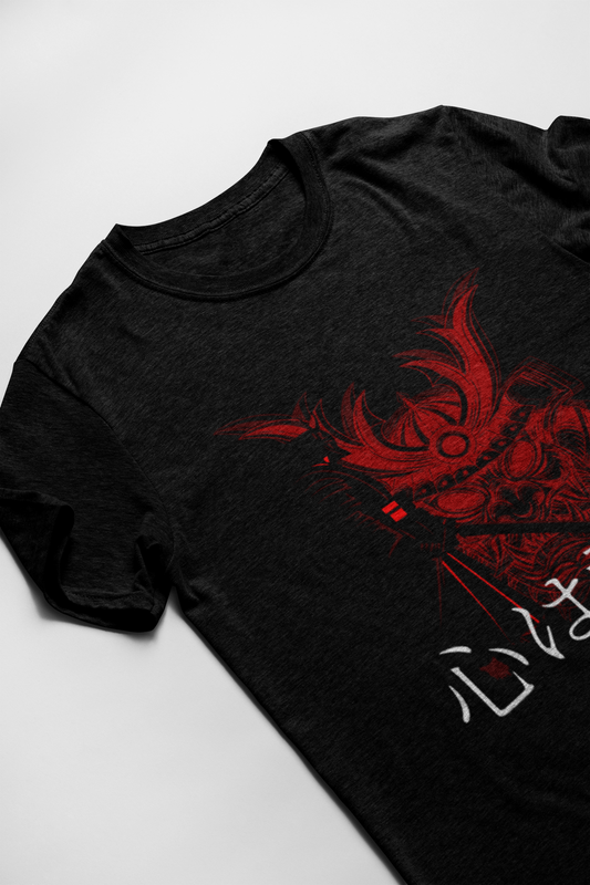 心は武士 Warrior by Heart Short Sleeve T-shirt