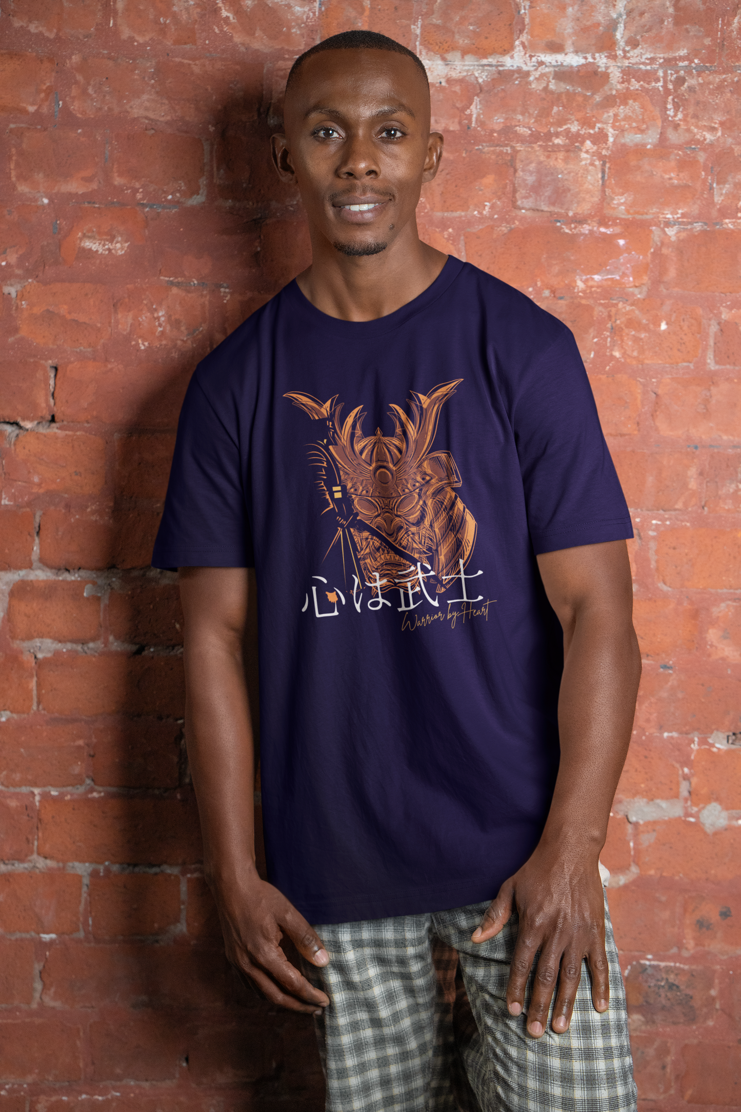 心は武士 Warrior by Heart Short Sleeve T-shirt