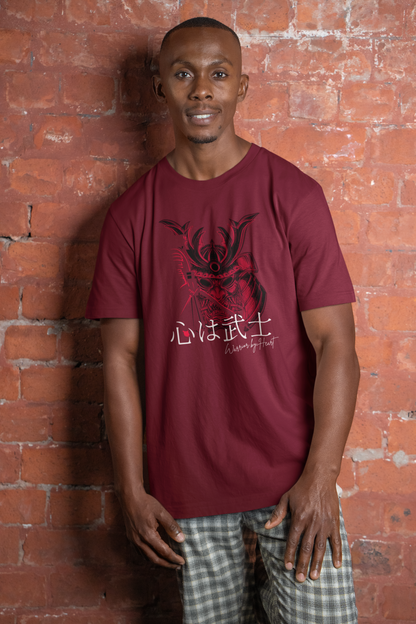 心は武士 Warrior by Heart Short Sleeve T-shirt