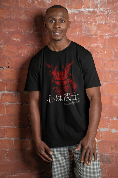 心は武士 Warrior by Heart Short Sleeve T-shirt