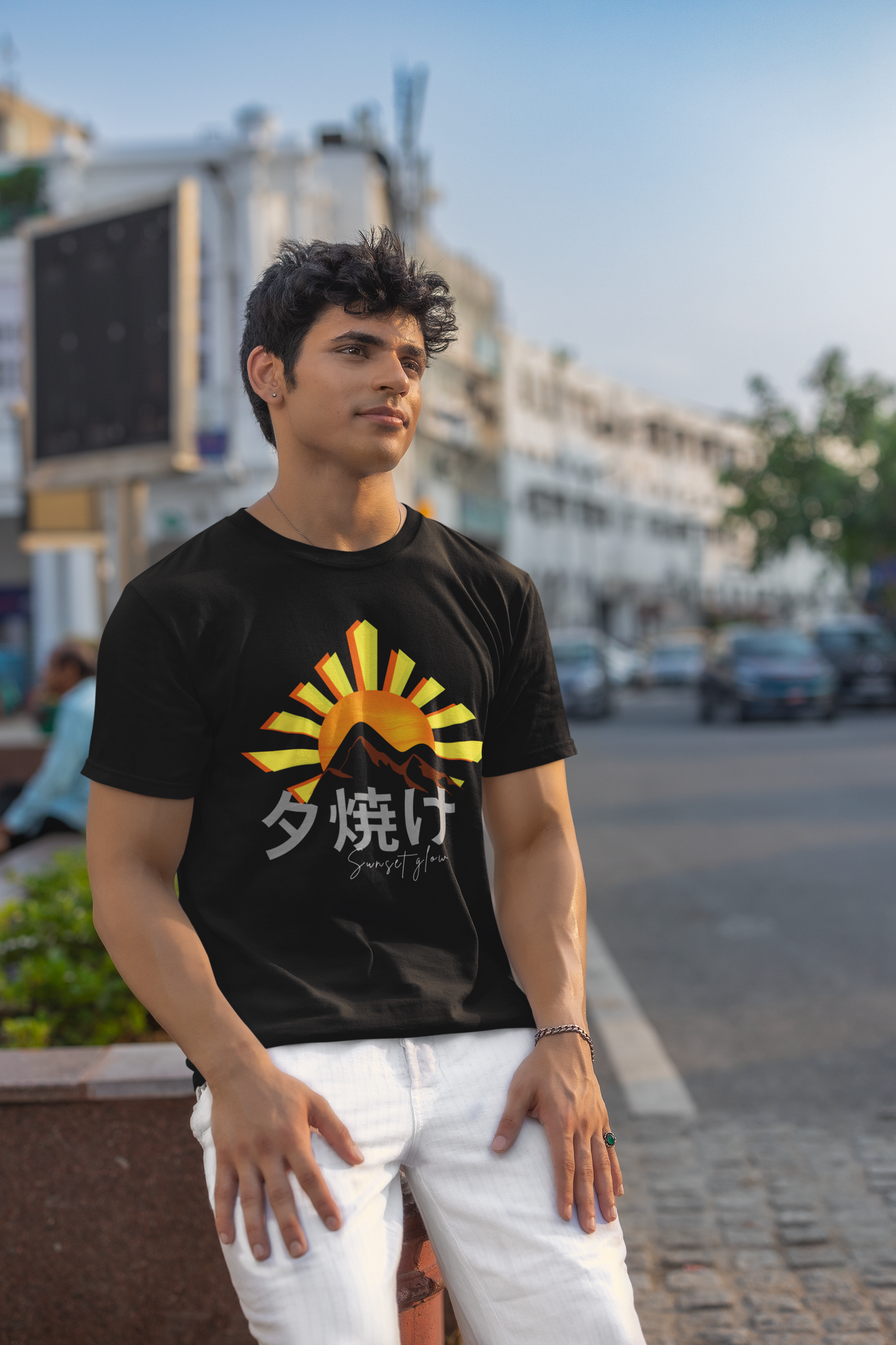 夕焼け Sunset Glow Short Sleeve T-shirt