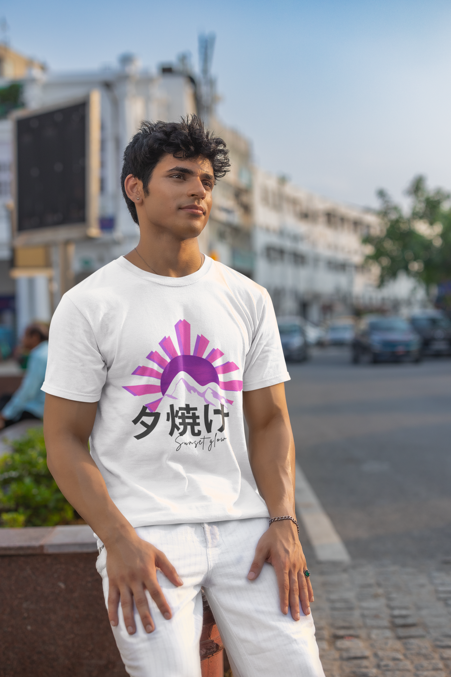夕焼け Sunset Glow Short Sleeve T-shirt