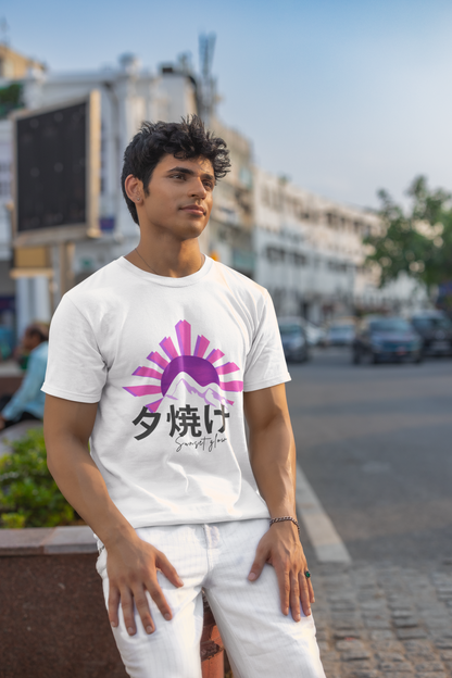 夕焼け Sunset Glow Short Sleeve T-shirt