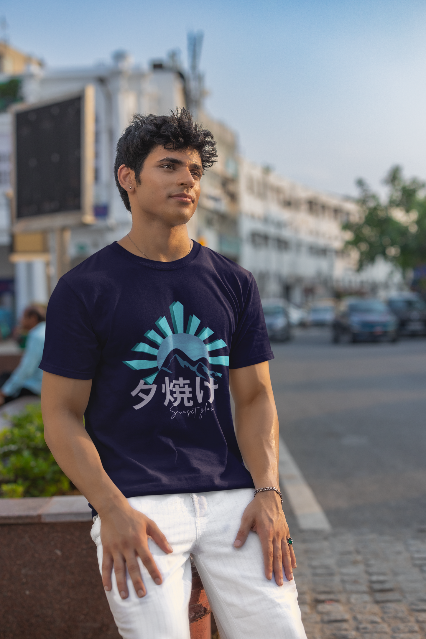 夕焼け Sunset Glow Short Sleeve T-shirt