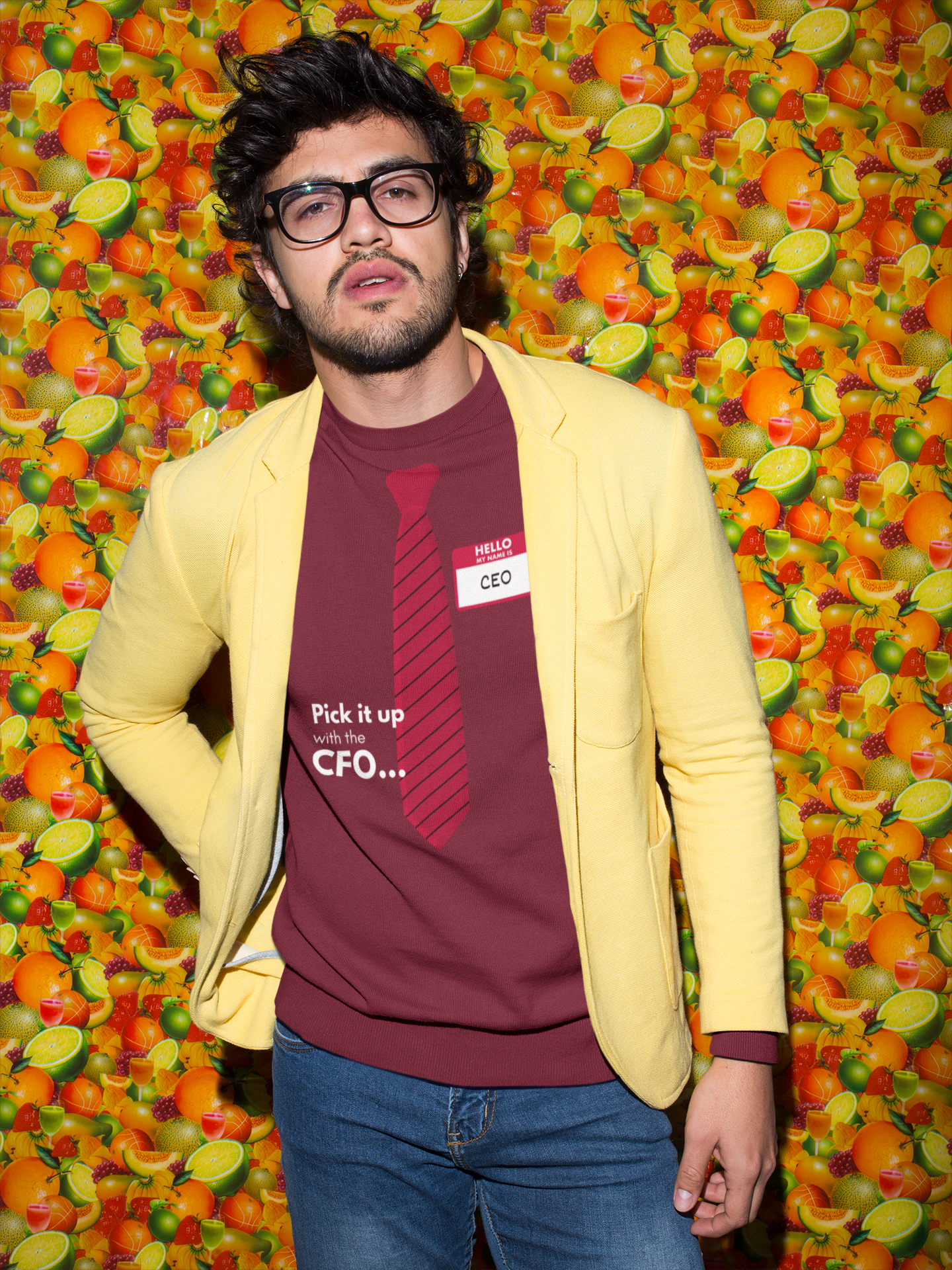 Hello My Name Is CEO Short Sleeve T-shirt