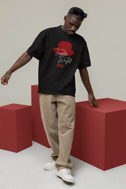 A day without laughter Oversize T-shirt