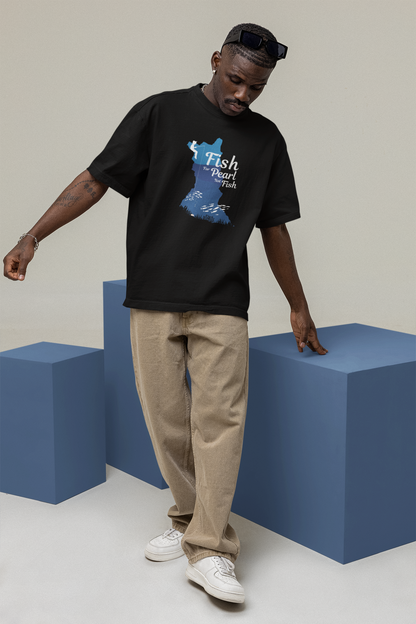 Fish for Peals not Fish Oversize T-shirt