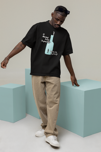 It Always Feels Impossible Oversize T-shirt