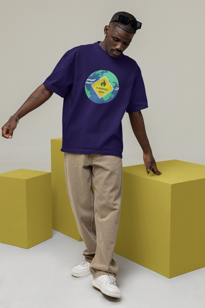 Earth, Handle With Care Oversize T-shirt