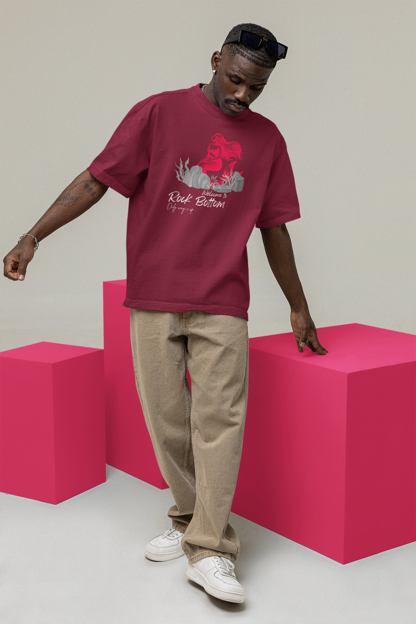 Welcome to Rock Bottom Oversize T-shirt