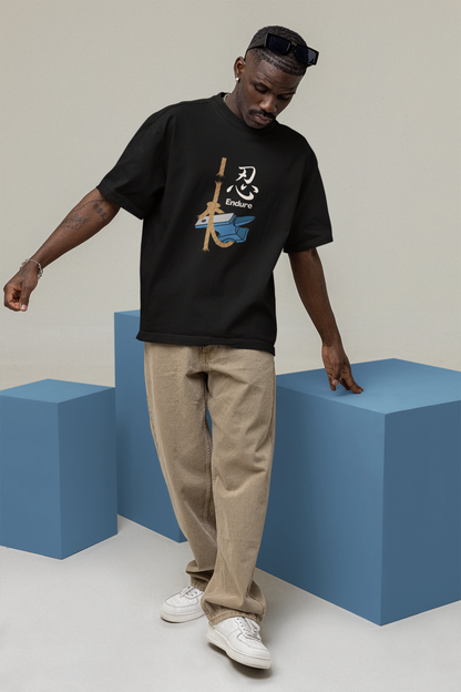 忍 Endure Oversize T-shirt