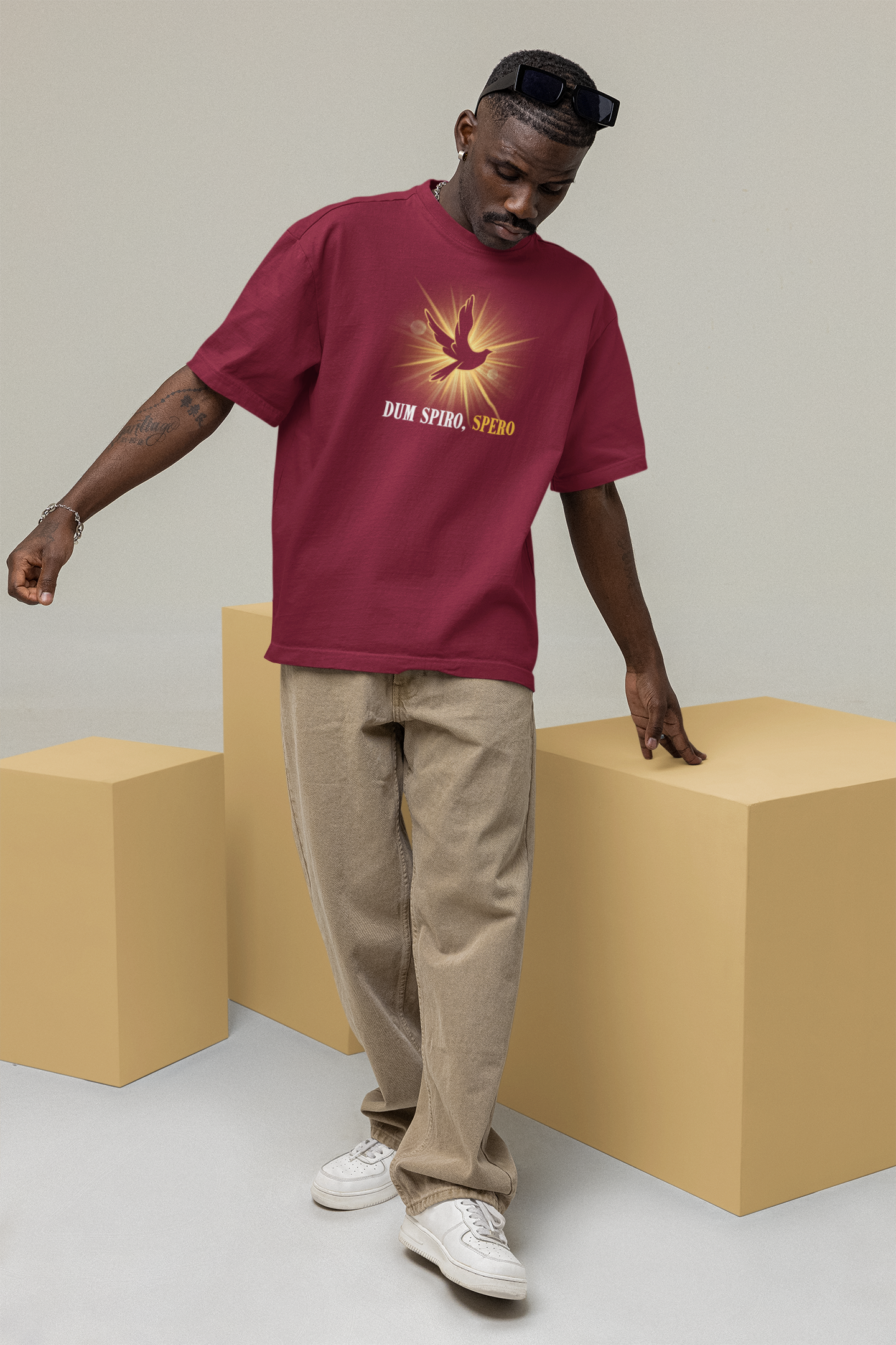 Dum Spiro, Spero Oversize T-shirt