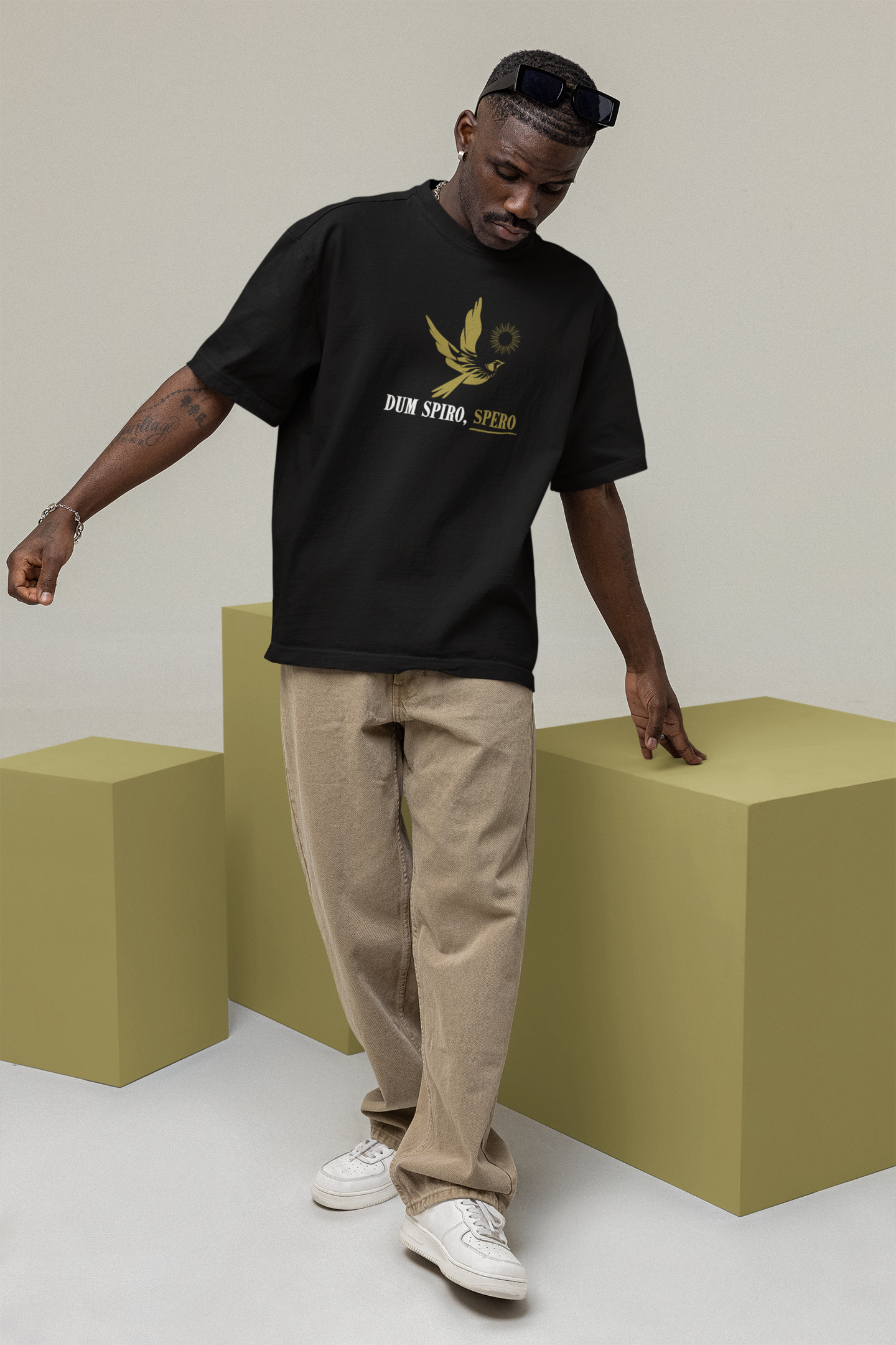 Dum Spiro, Spero Oversize T-shirt