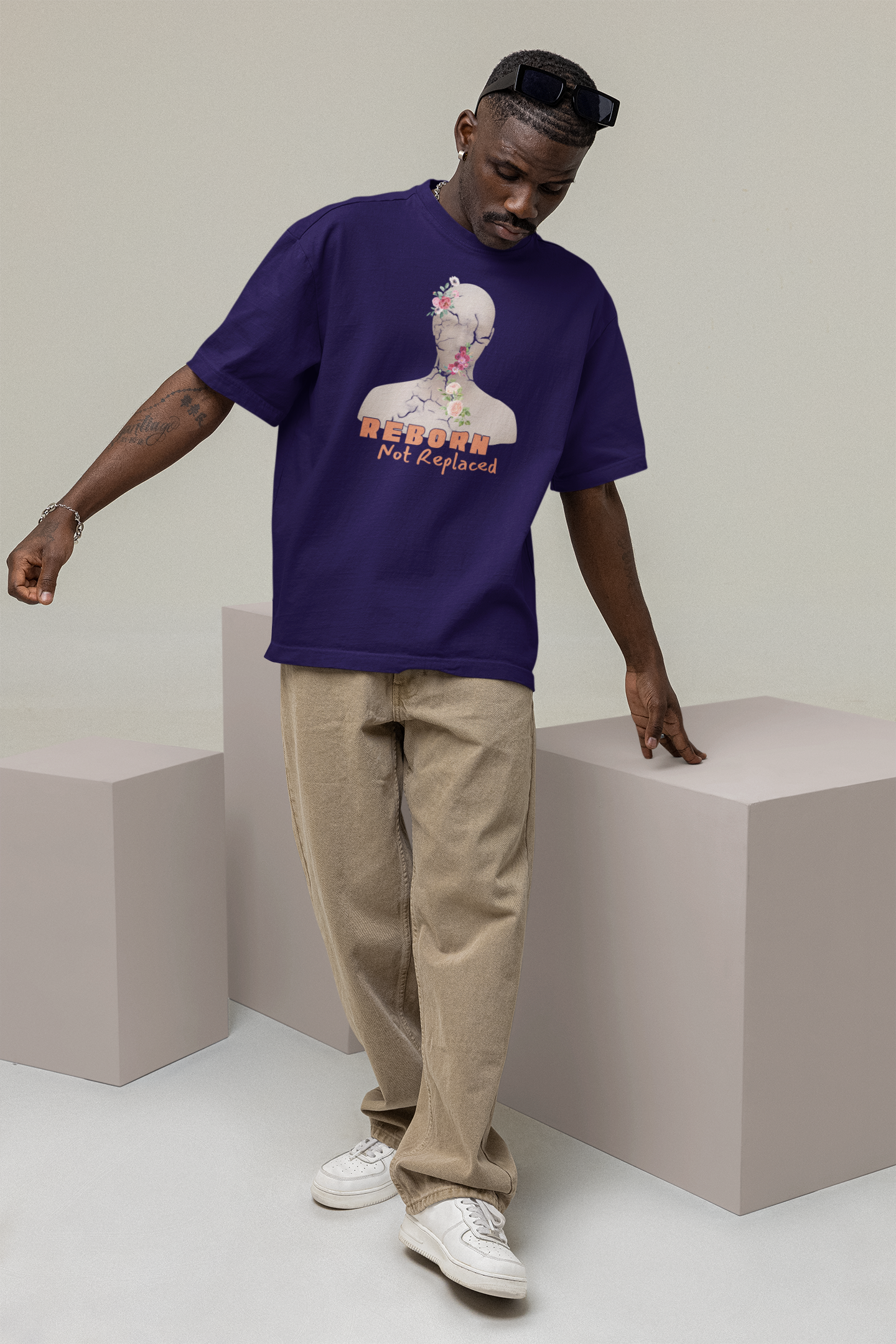 Reborn Not Replaced Oversize T-shirt