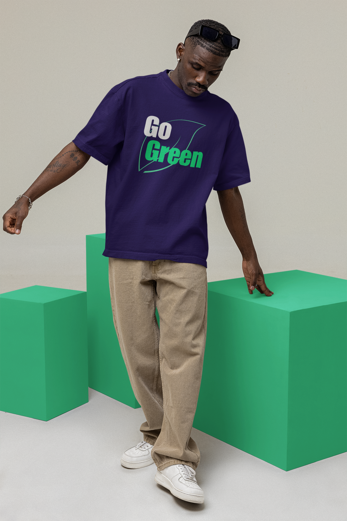 Go Green Oversize T-shirt