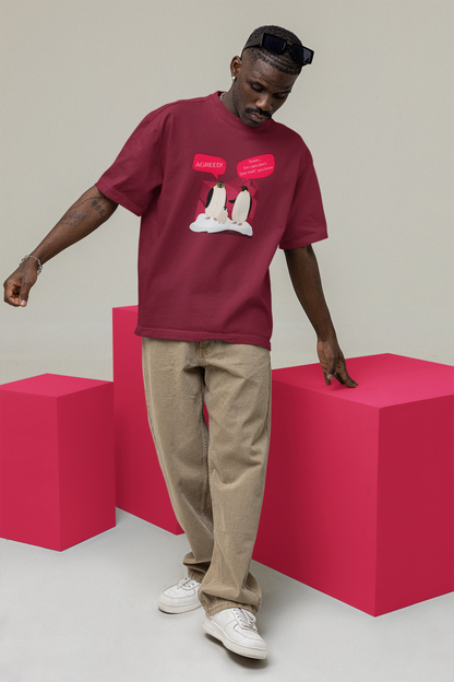 Ice Caps Don't Just Melt Oversize T-shirt