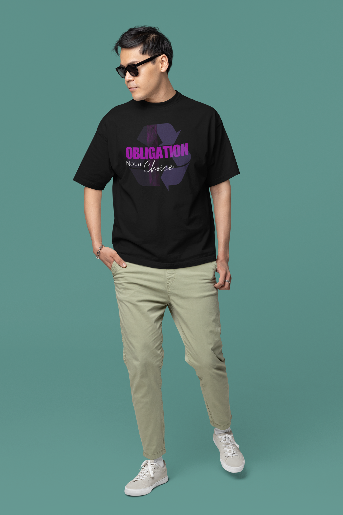Obligation Not a Choice Oversize T-shirt