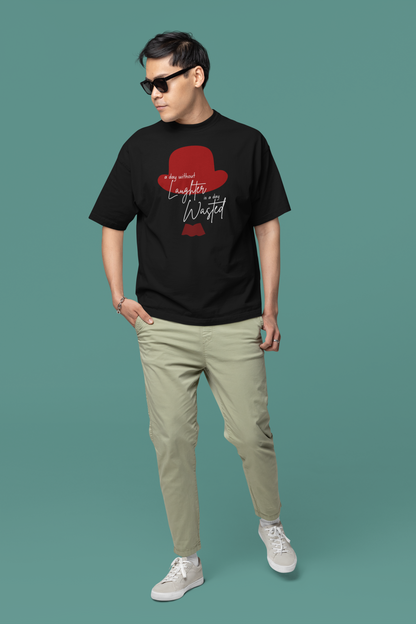 A day without laughter Oversize T-shirt