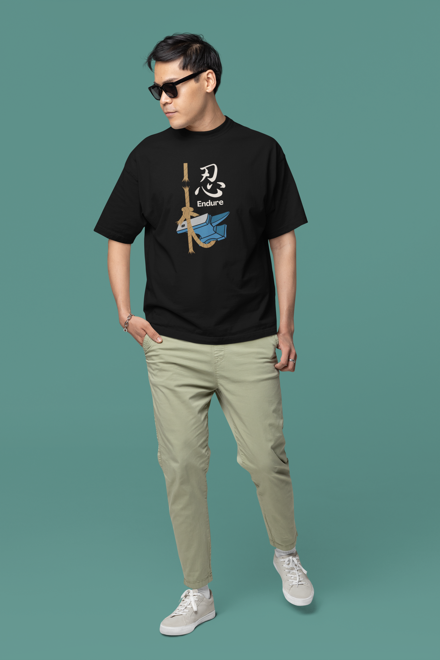 忍 Endure Oversize T-shirt
