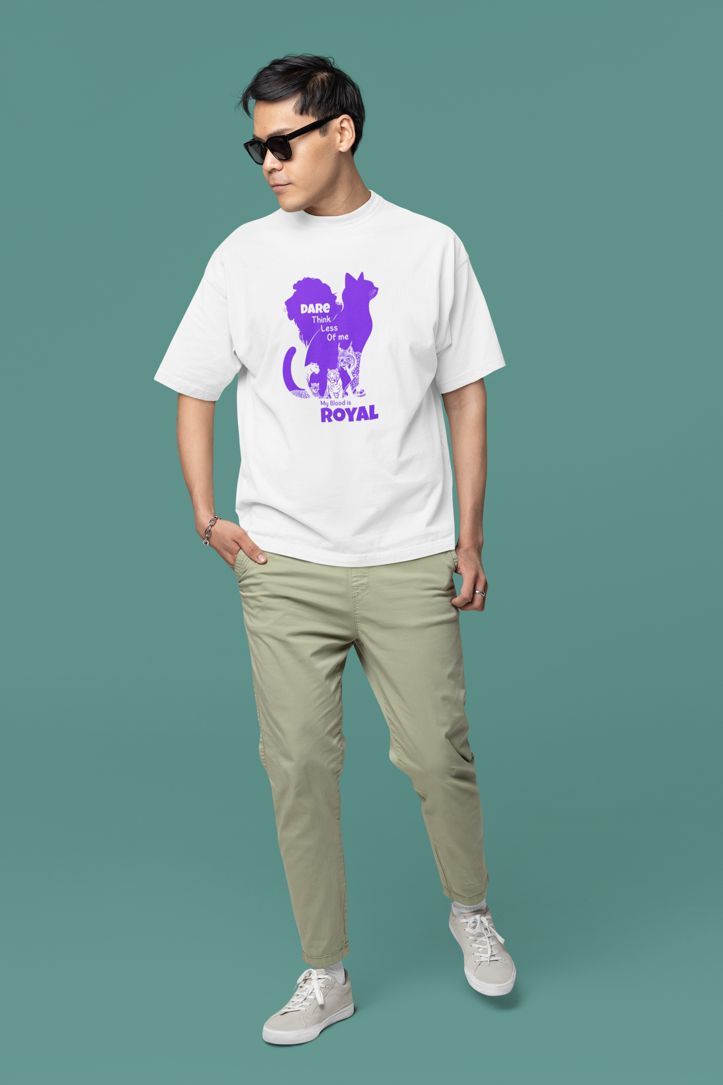 Dare Think Less of Me Oversize T-shirt