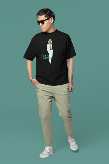 Keanu Leaves Oversize T-shirt