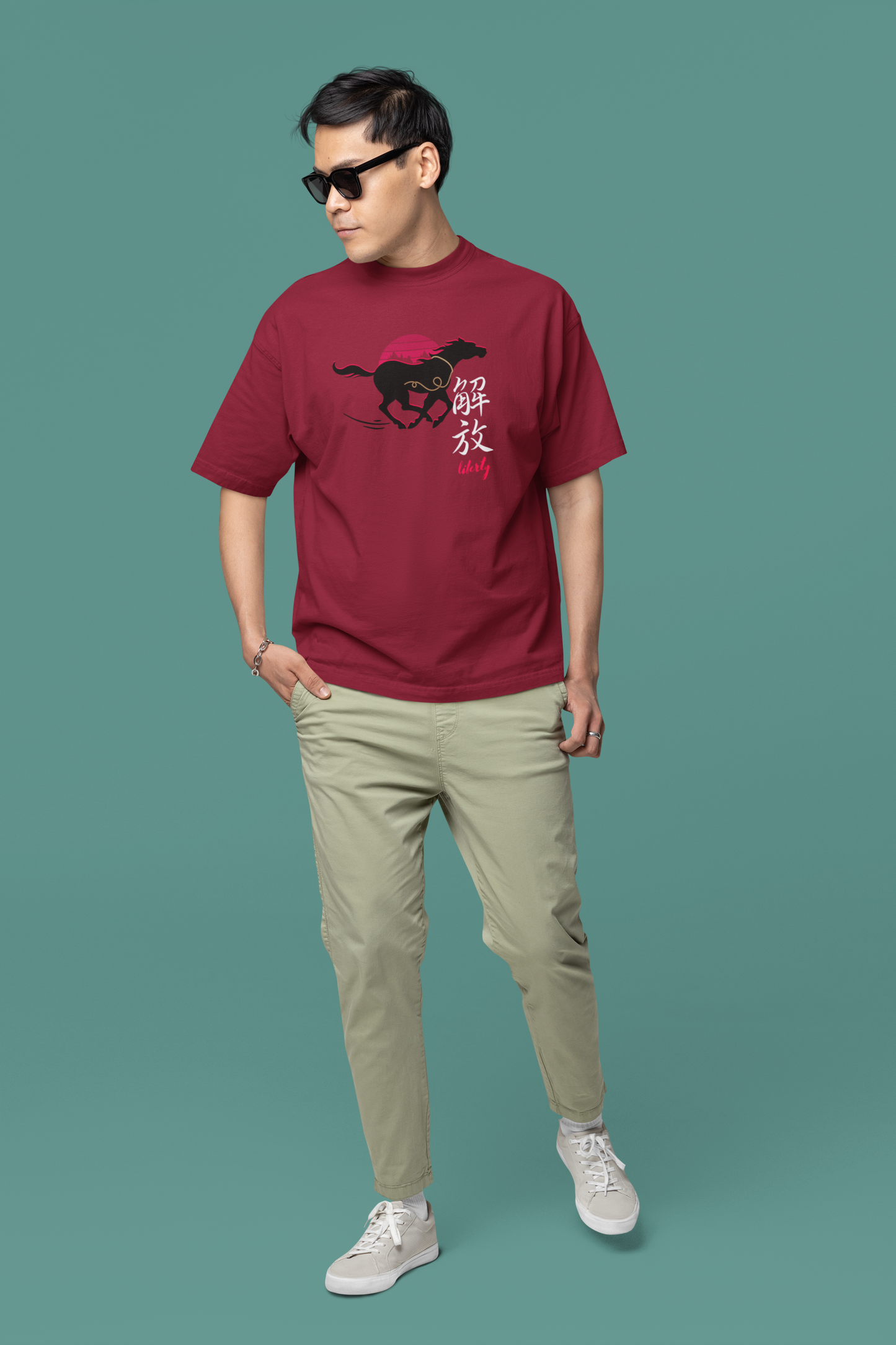 解放 Liberty Oversize T-shirt