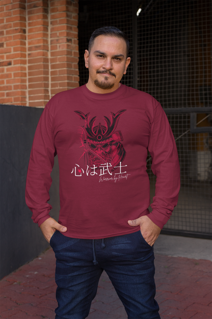 心は武士 Warrior by Heart Long Sleeve T-shirt