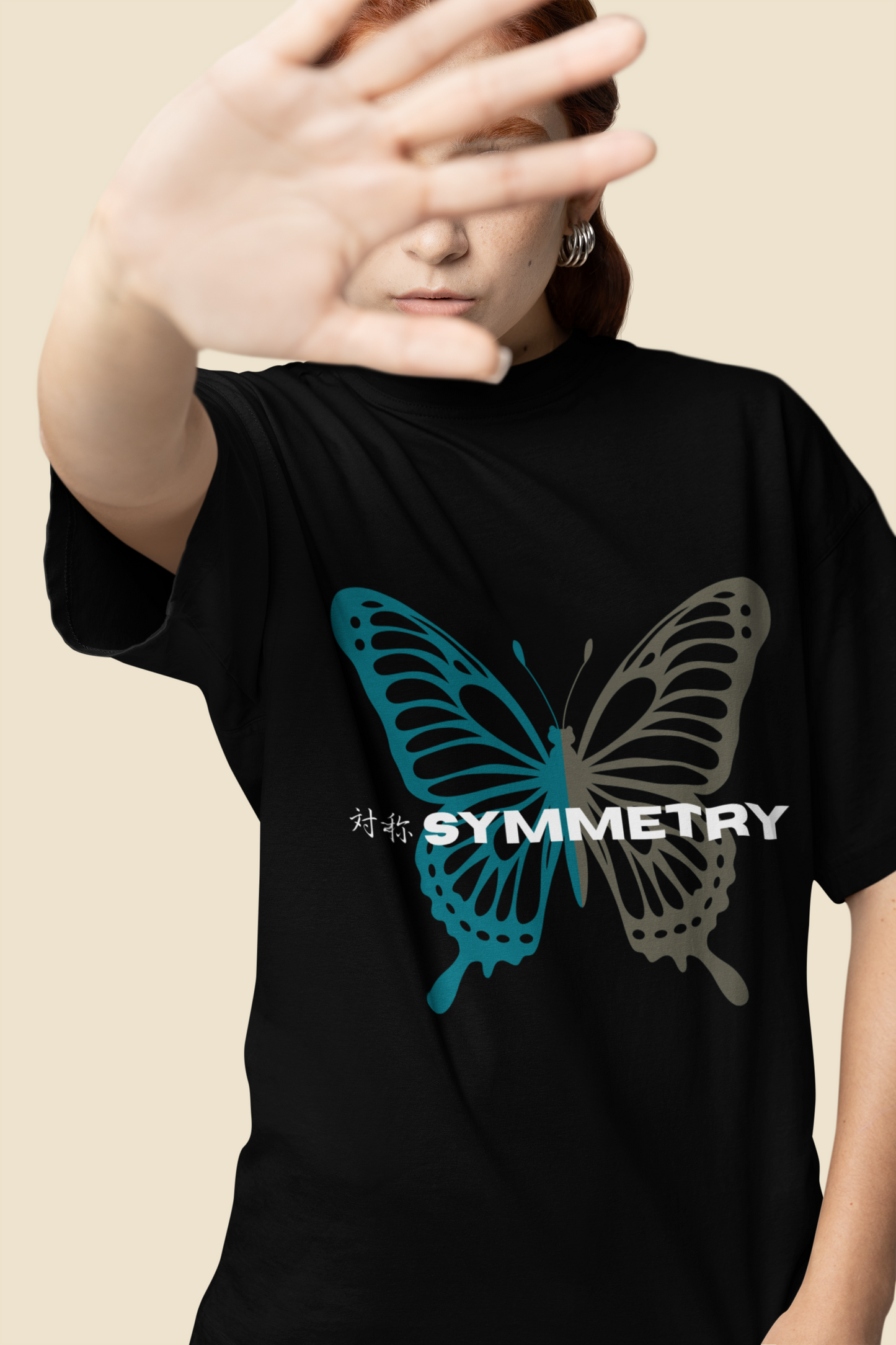対称 Symmetry Oversize T-shirt