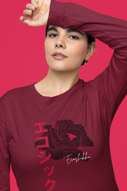エコシック Ecoshikku Long Sleeve T-shirt
