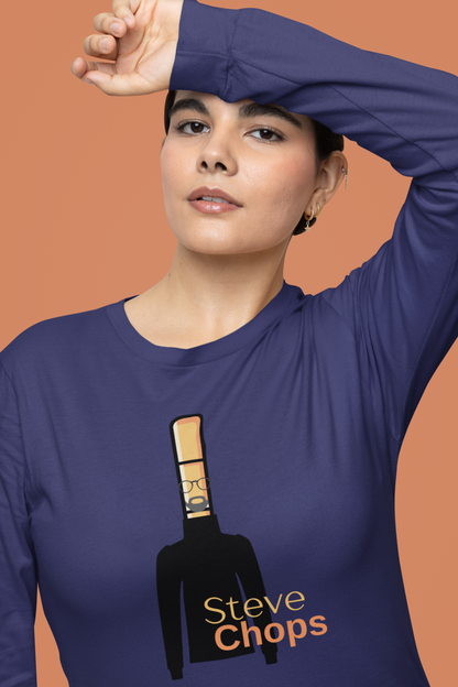Steve Chops Long Sleeve T-shirt