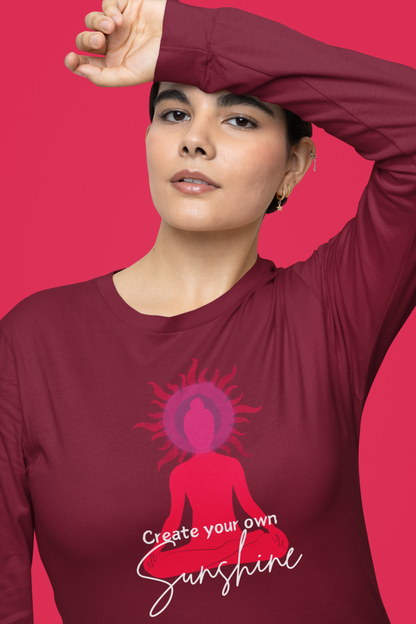 Create Your Own Sunshine Long Sleeve T-shirt