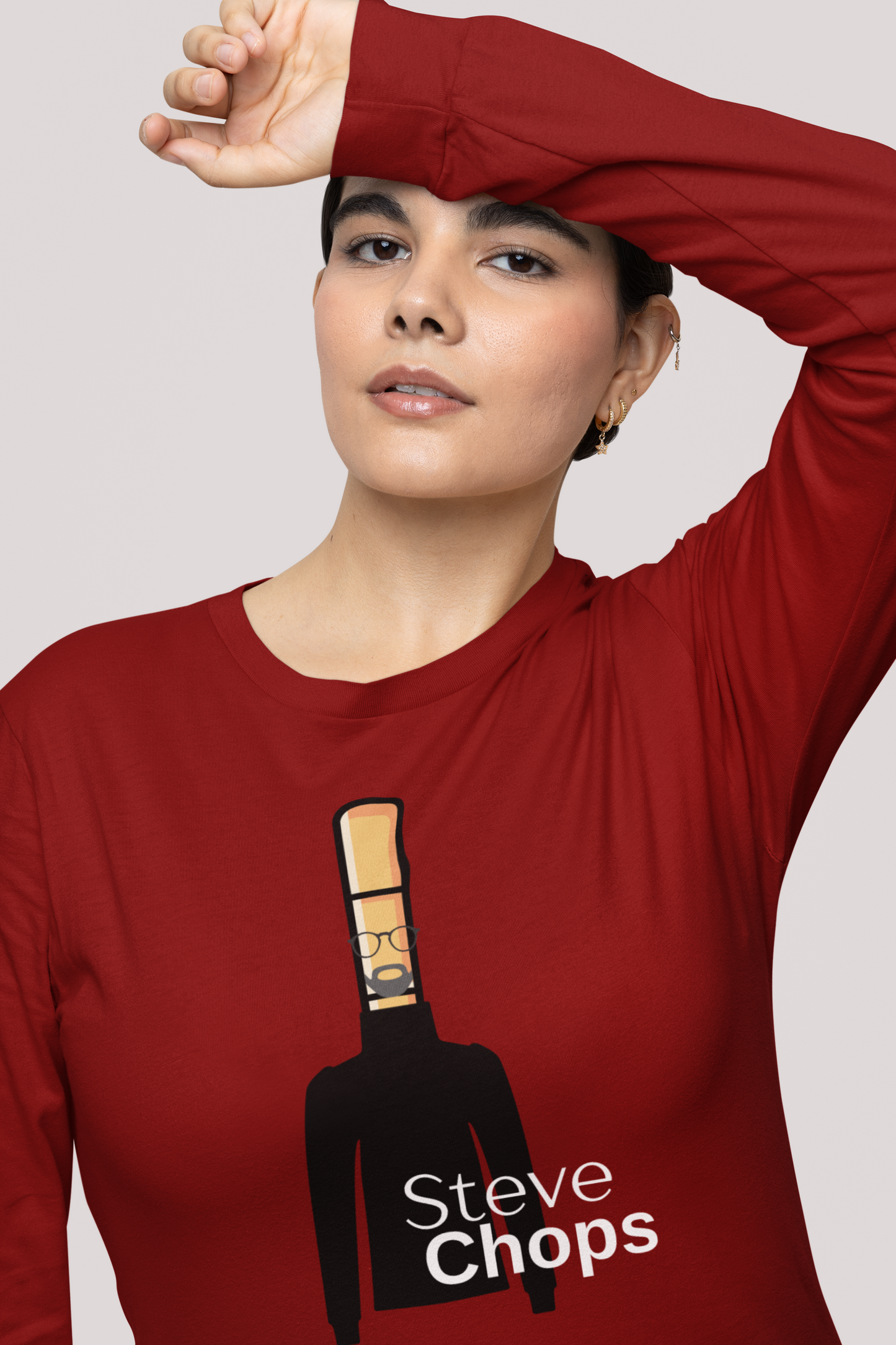 Steve Chops Long Sleeve T-shirt