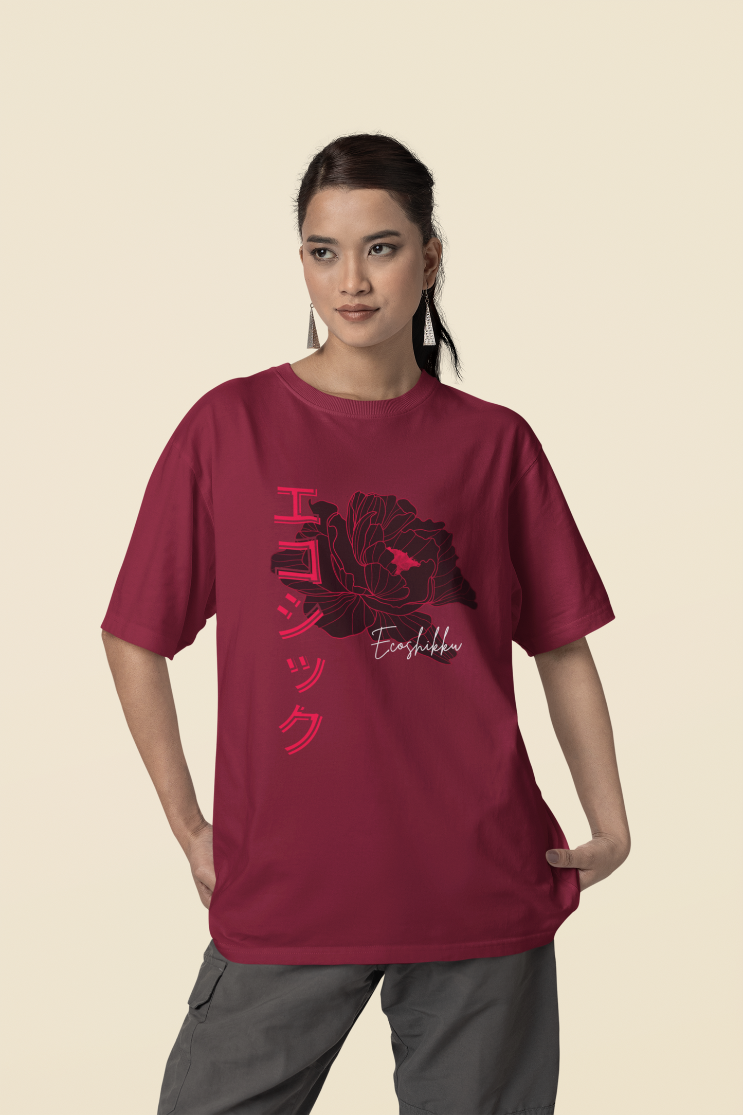 エコシック Ecoshikku Oversize T-shirt