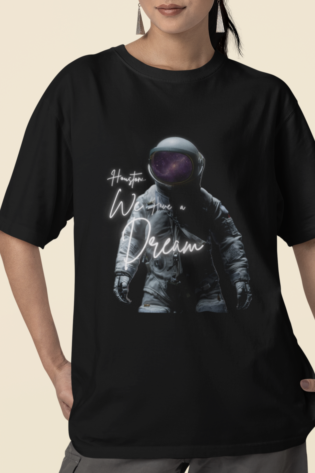 Houston We Have a Dream Oversize T-shirt
