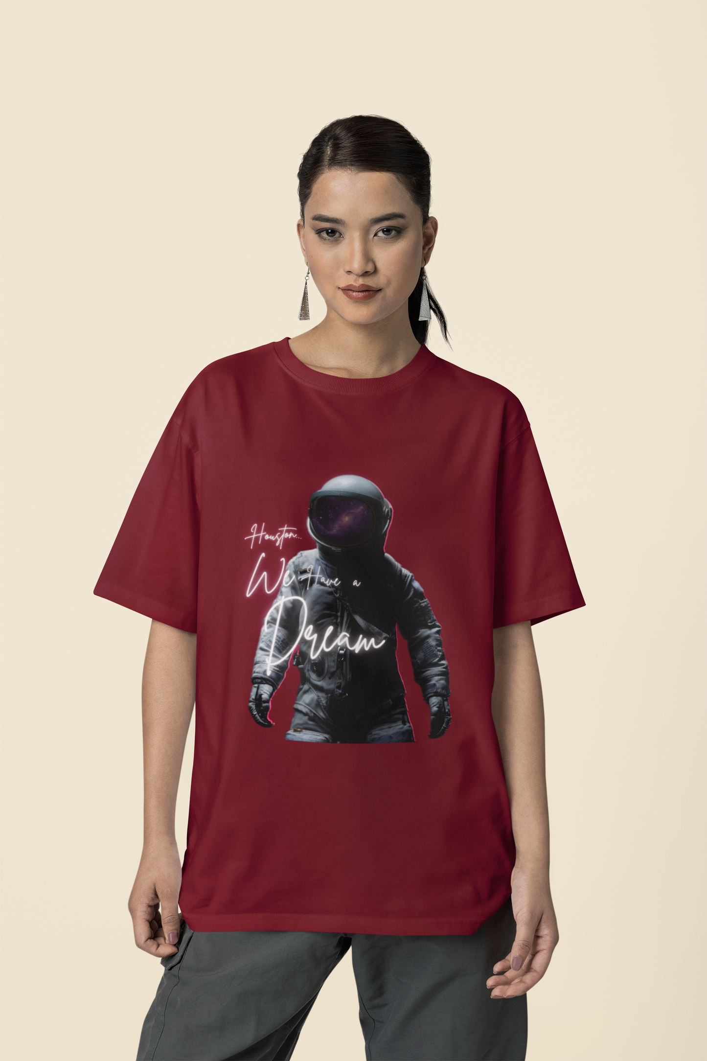 Houston We Have a Dream Oversize T-shirt