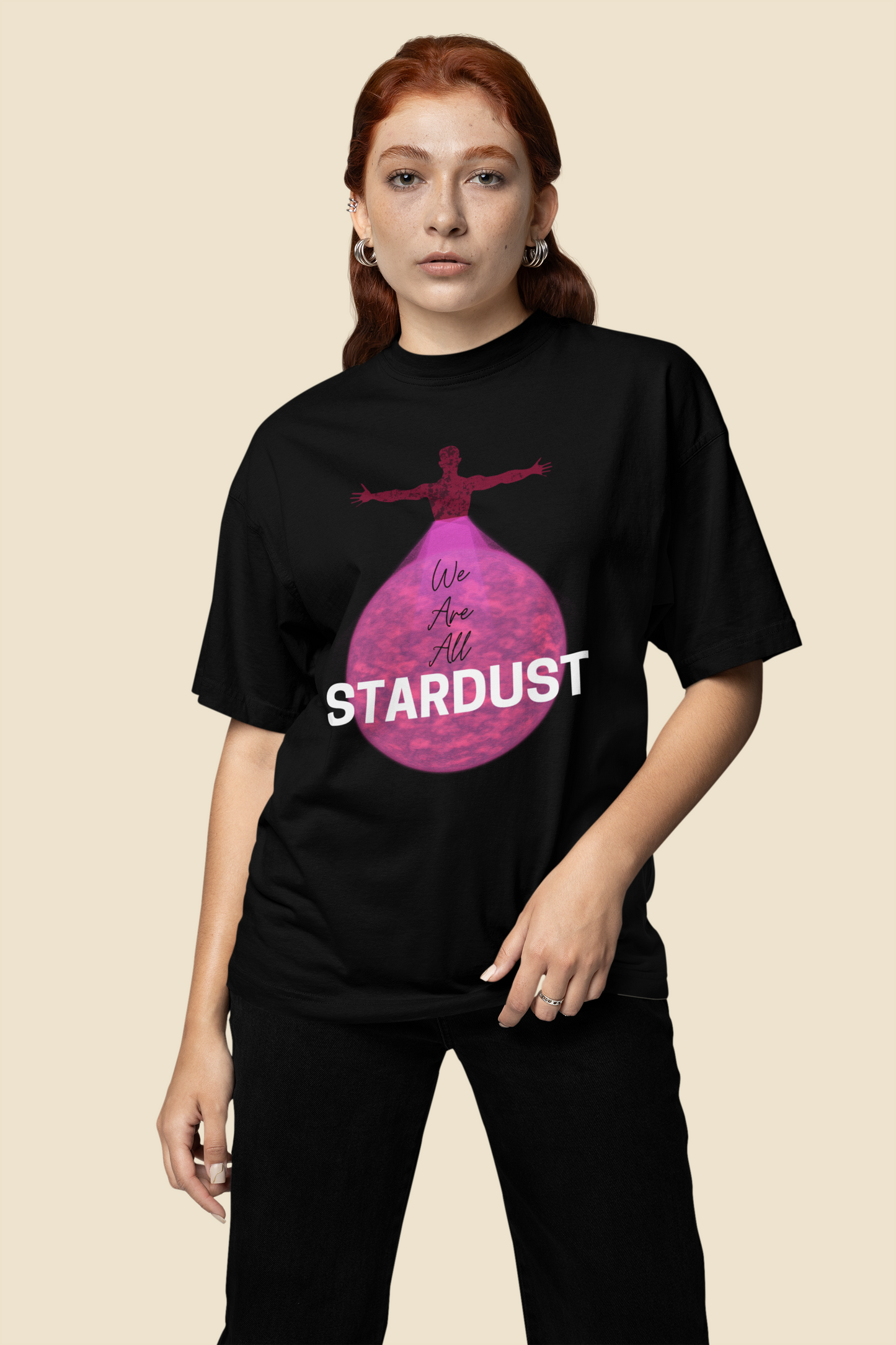We are all Stardust Oversize T-shirt