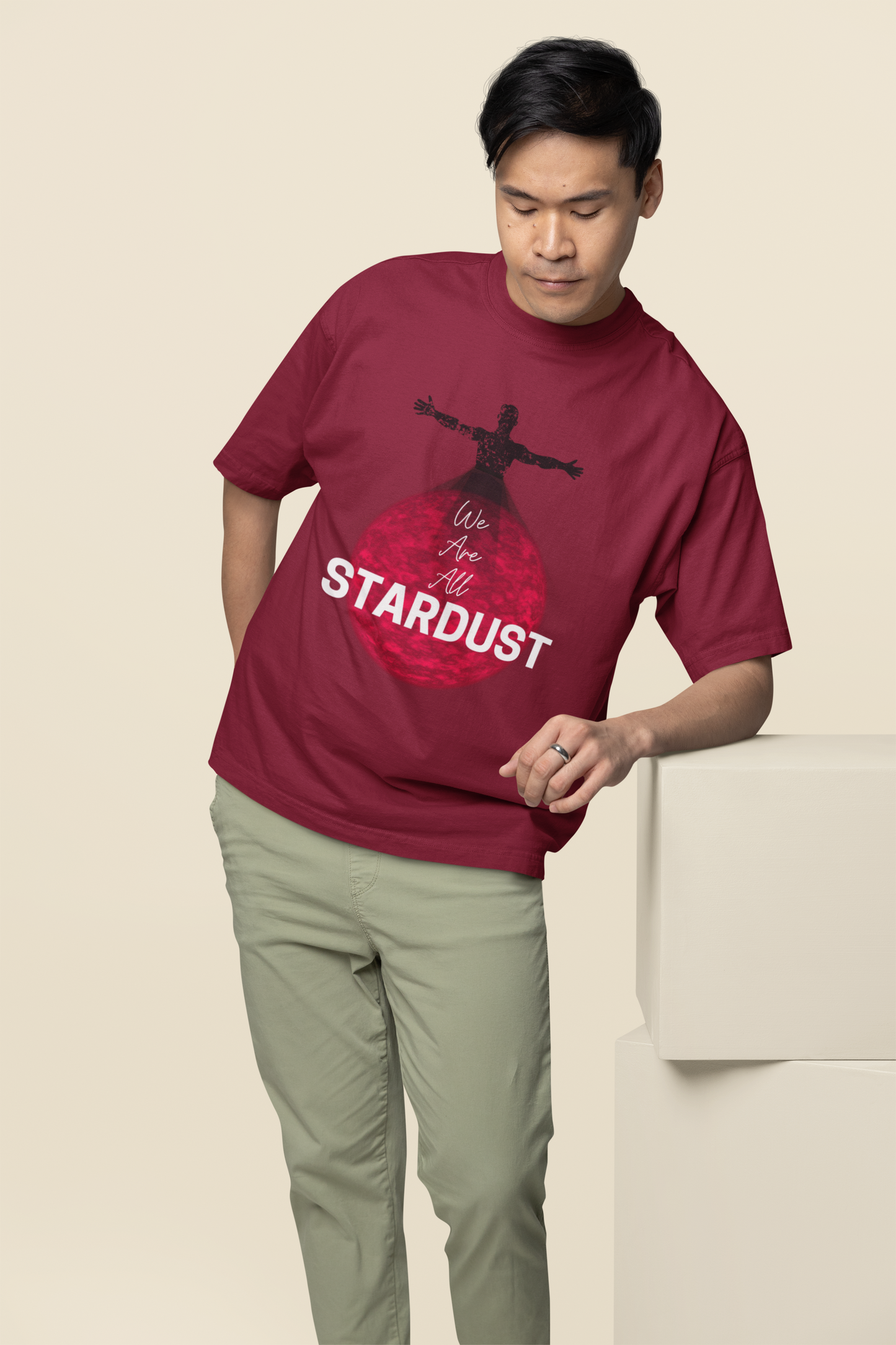 We are all Stardust Oversize T-shirt
