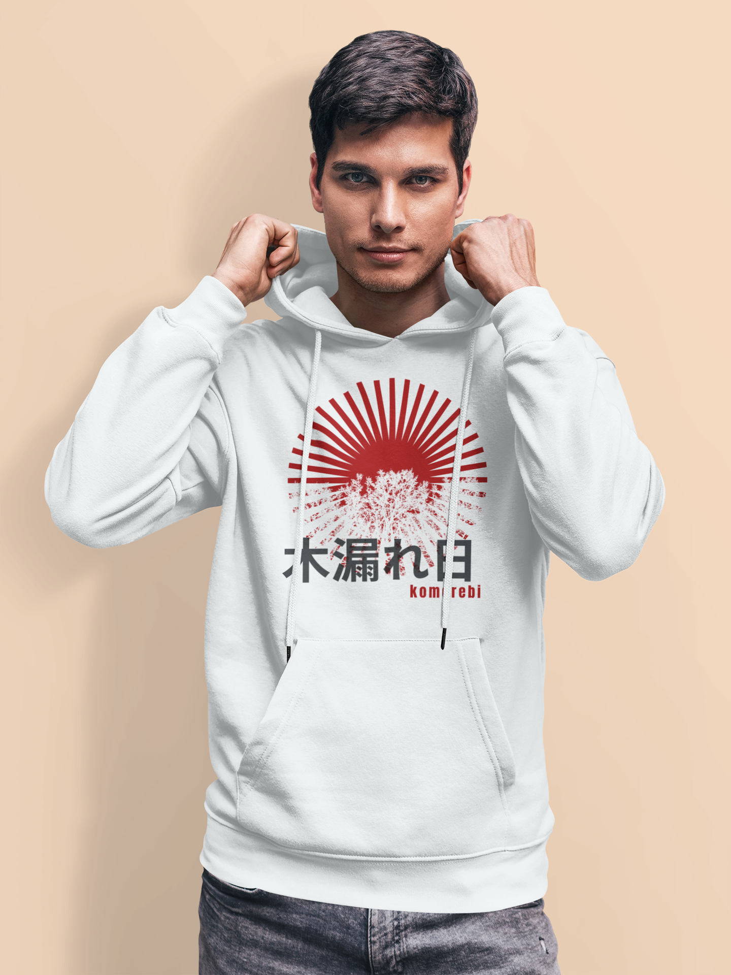 木漏れ日 Sunlight Filtering through Trees Pullover Hoodies