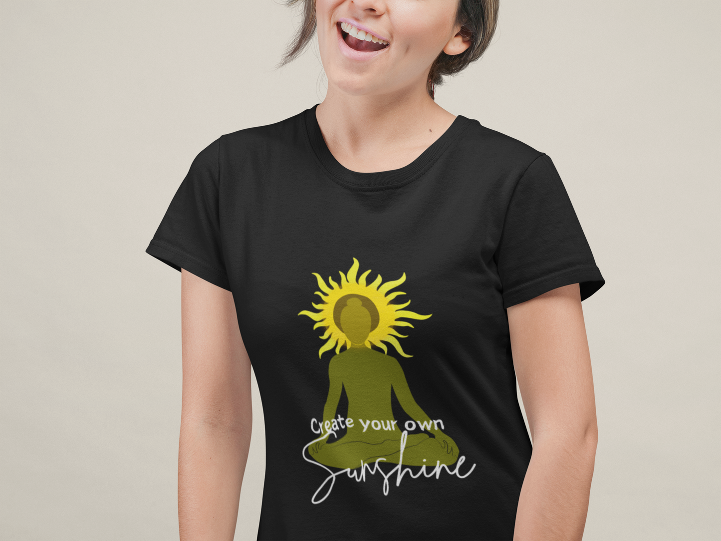 Create Your Own Sunshine Short Sleeve T-shirt
