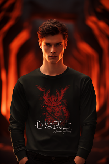 心は武士 Warrior by Heart Long Sleeve T-shirt