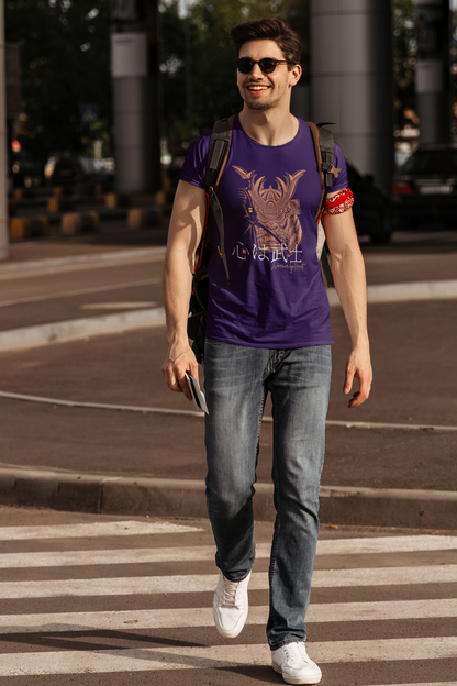 心は武士 Warrior by Heart Slim Fit T-shirt