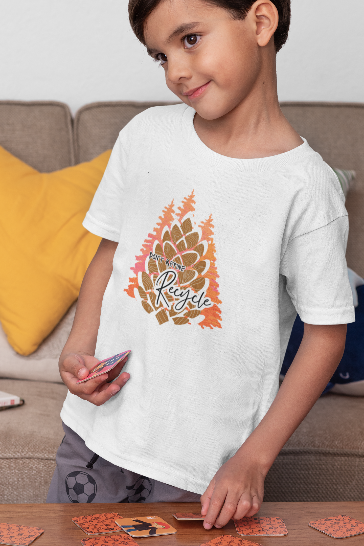Don't Repine Recycle Short Sleeve T-shirt