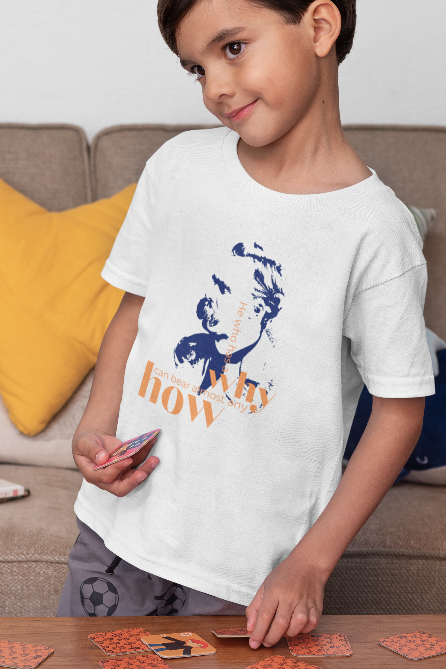 He Who Has a Why Short Sleeve T-shirt
