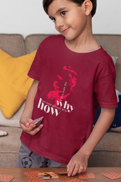 He Who Has a Why Short Sleeve T-shirt