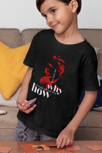 He Who Has a Why Short Sleeve T-shirt